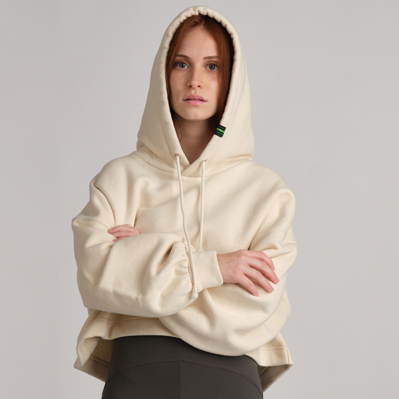 HER SEACELL + ORGANIC COTTON HOODY