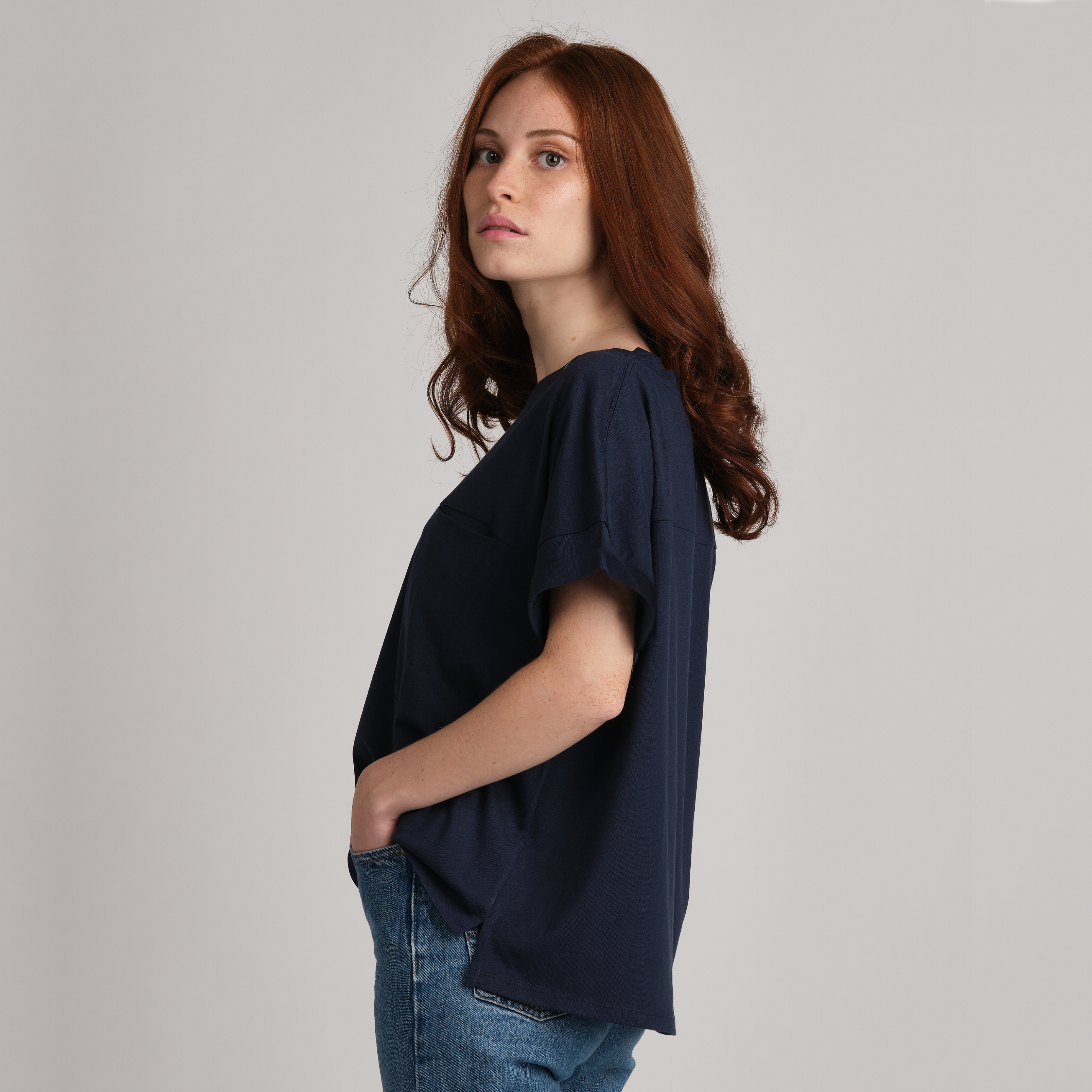 HER ORGANIC COTTON + MODAL TEE