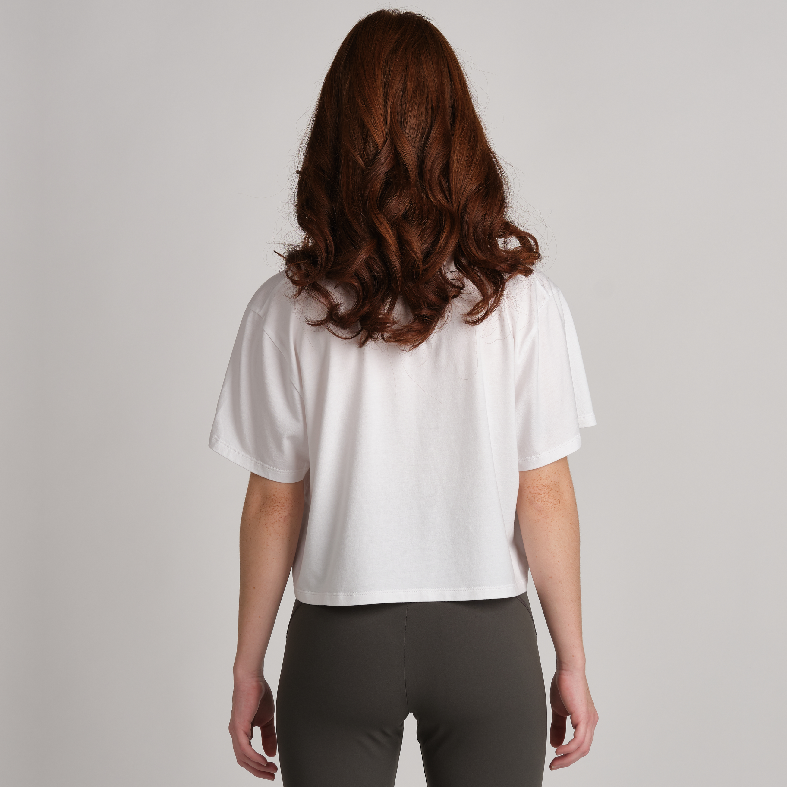 HER ORGANIC COTTON + MODAL CROPPED TEE